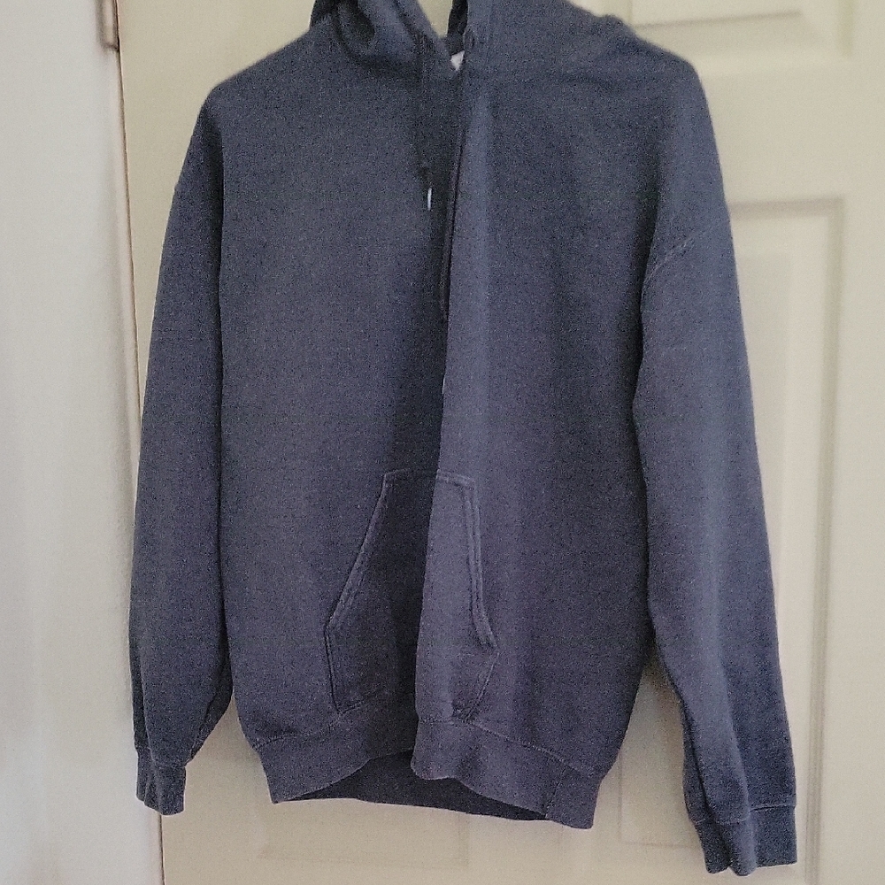 Gildan Ladies Charcoal Hoodie Sweater